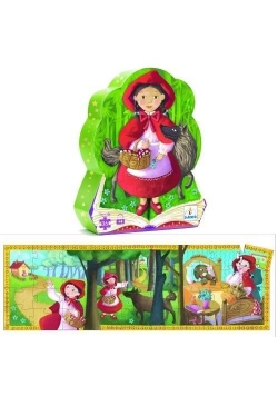 Puzzle w pudełku - Czerwony Kapturek