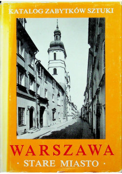Katalog zabytków Warszawa stare miasto