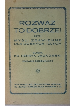 Rozważ to dobrze! 1949r.