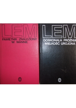 Pamiętnik znaleziony w wannie/ Doskonała poróżnia wielkość urojona