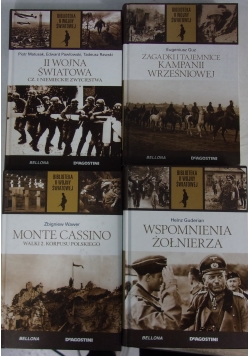 Biblioteka II wojny światowej. Tomy 1- 4
