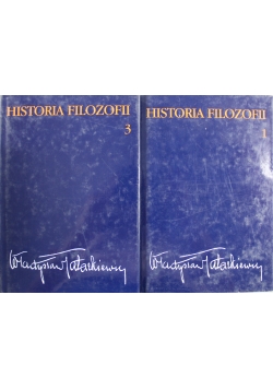 Historia filiozofii Tom 1 i 3