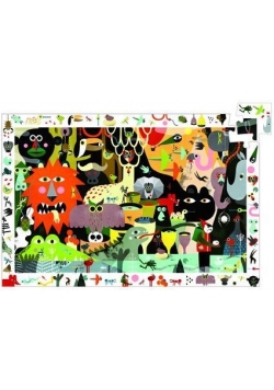 Puzzle z plakatem - Safari