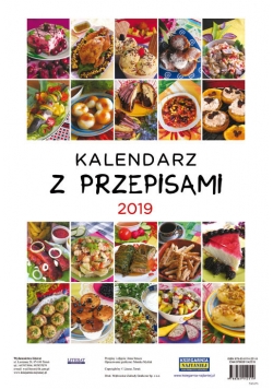 Kalendarz ścienny 2019 Z przepisami