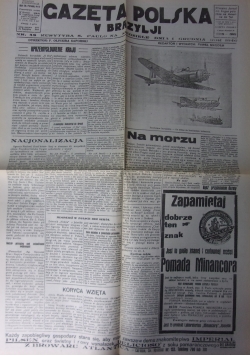 Gazeta Polska w Brazylji ,nr 48, reprint z 1940r