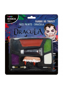 Farbki do twarzy zestaw Dracula KIDEA