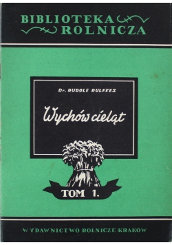 Wychów cieląt 1941  r.