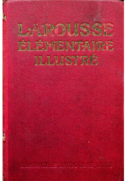 Larousse Elementaire Illustre 1929 r.