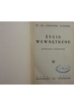 Życie wewnętrzne