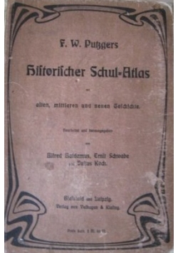 Historischer Schul  Atlas , 1920 r.