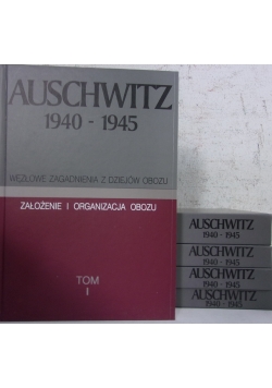 Auschwitz 1940-1945, zestaw 5 książek