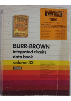 Integrated circuits data book, vol 33