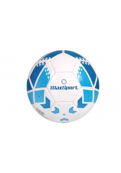 Piłka nożna Max Sport biało-niebieska