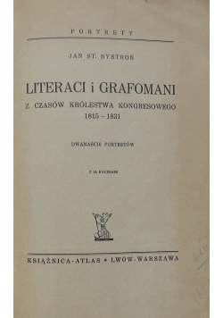 Literaci i Grafomani,1938r.