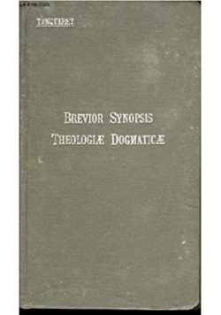 Brevior Synopsis Theologie Dogmatice, 1925 r.