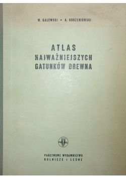 Atlas najważniejszych gatunków drewna