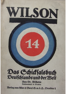 Das Schicksalsbuch Deutschlands und der Welt, 1919 r.