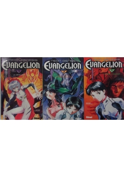 Neon Genesis Evancelion, zestaw 3 mang