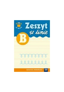 Szkoła na miarę. Zeszyt w linię B NE