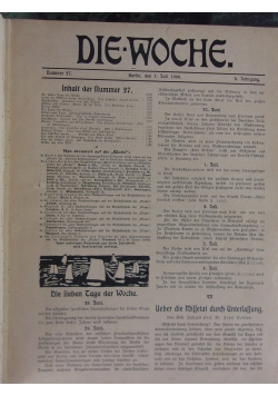 Die Woche, 1906 r.