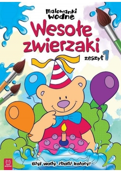 Malowanki wodne Wesołe zwierzaki 1