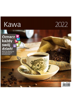 Kalendarz 2022 z naklejkami Kawa NARCISSUS