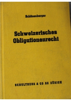 Schweizerlsches Obligationenrecht
