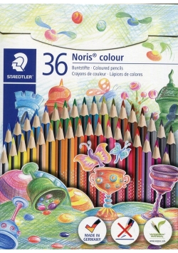 Kredki Noris colour Wopex trójkątne 36 kolorów
