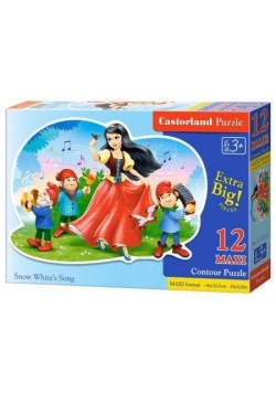 Puzzle 12 maxi Snow Whites's Song CASTOR