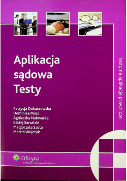 Aplikacja sądowa Testy