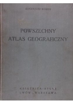 Powszechny atlas geograficzny, 1938 r.