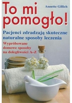 To mi pomogło