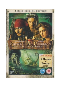 Pirates of the Caribbean Dead Mans Chest płyta DVD