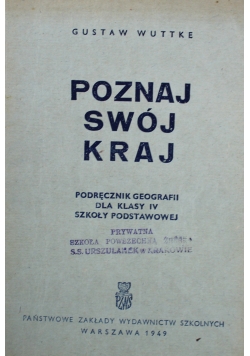 Poznaj swój kraj 1949 r