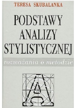 Podstawy analizy stylistycznej