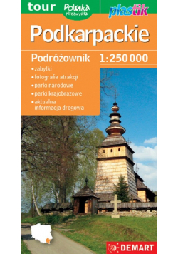Województwo podkarpackie podróżownik mapa turysty
