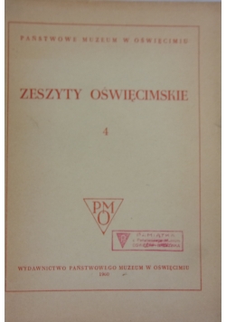 Zeszyty oświęcimskie 4