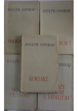 Joseph Conrad, zestaw 5 książek
