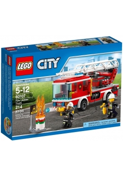 Lego CITY 60107 Wóz strażacki z drabiną