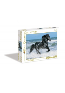 Puzzle High Quality Black horse 500