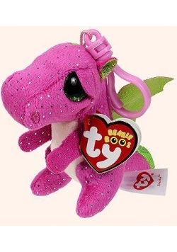 Beanie Boos Darla - Różowy Smok brelok