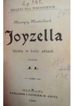 Joyzella sztuka w 5-ciu aktach, 1904 r.