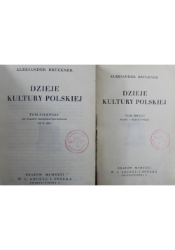 Dzieje Kultury Polskiej 1931 r