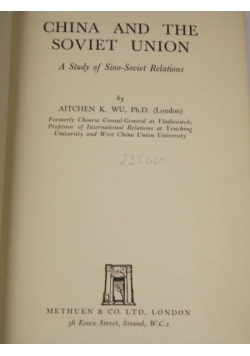 China and the Soviet Union, 1950 r.