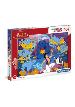 Puzzle Supercolor Aladdin 104