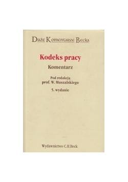 Kodeks pracy. Komentarz