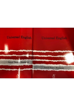 Universal English. Level Three/Level Four