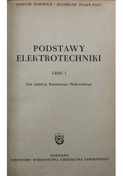Podstawy elektrotechniki cz.I