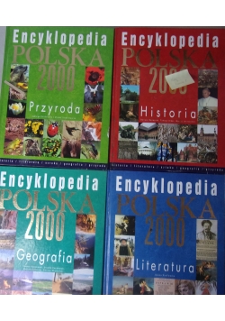 Encyklopedia Polska 2000, zestaw 4 książek