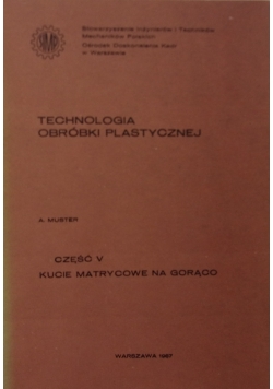 Technologia obróbki plastycznej